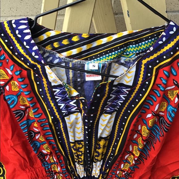 Colourful Ghanaian dress - Picture 2 of 4